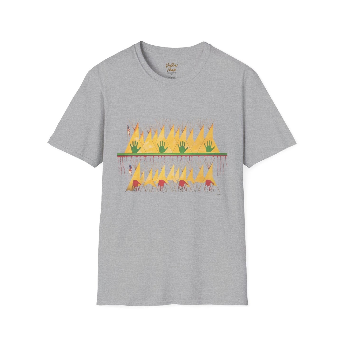 Sand Creek by Gordon Yellowman T-Shirt