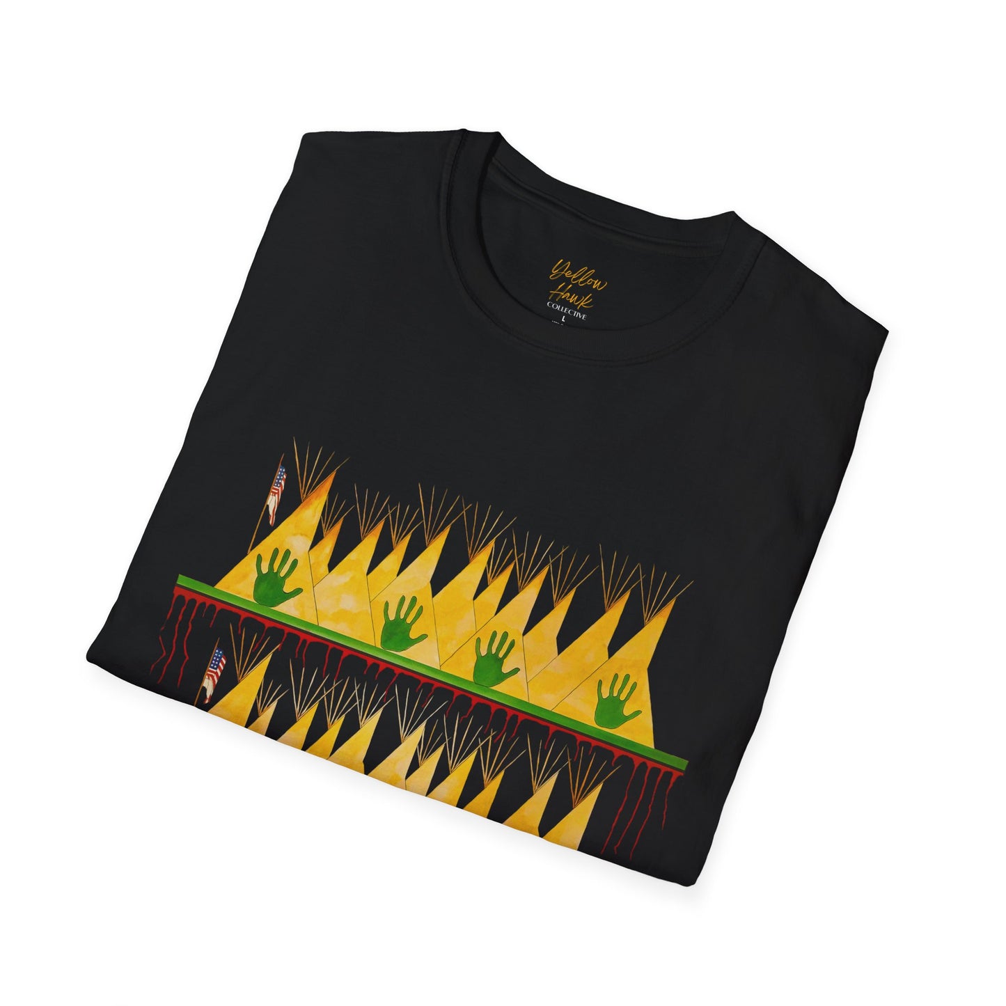 Sand Creek by Gordon Yellowman T-Shirt