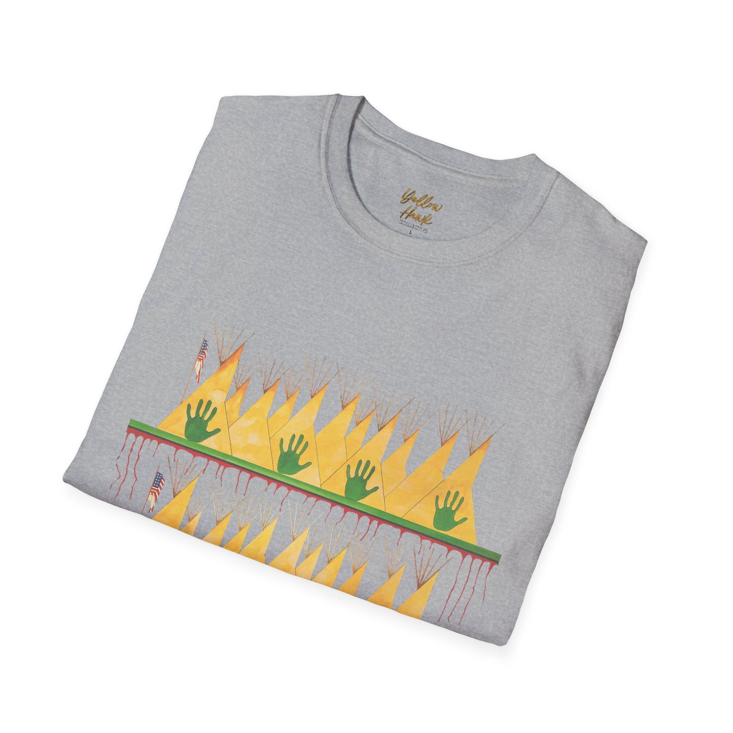 Sand Creek by Gordon Yellowman T-Shirt